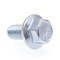 Prime-Line Serrated Flange Bolts 1/4in-20 X 1/2in Zinc Plated Case Hard Steel 25PK 9090608 - alternate 1
